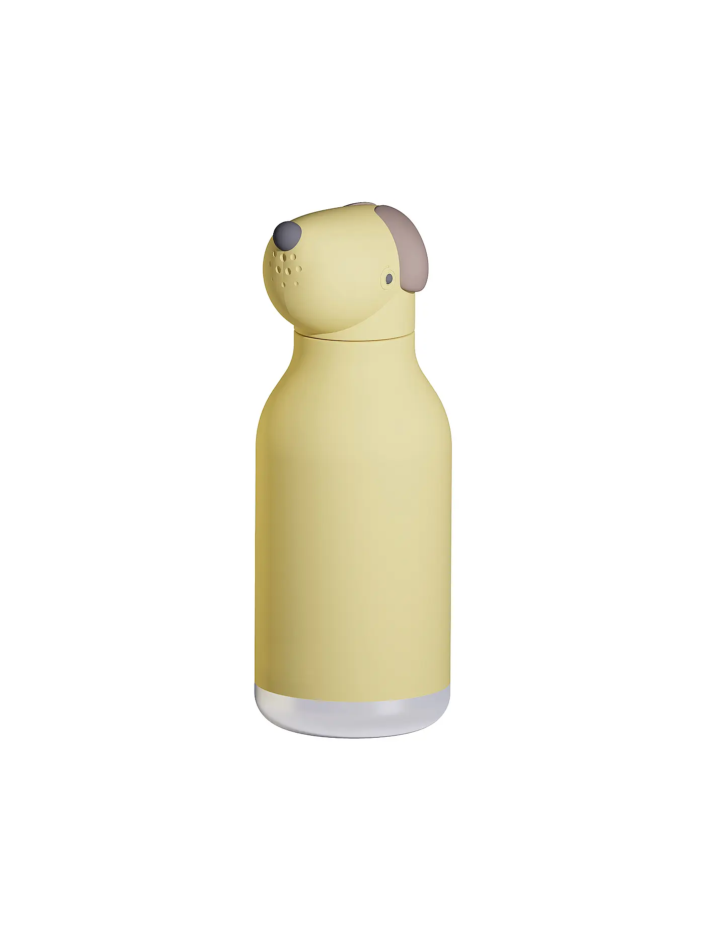 ASOBU | Isolierflasche 460ml KUH weiss / schwarz | gelb